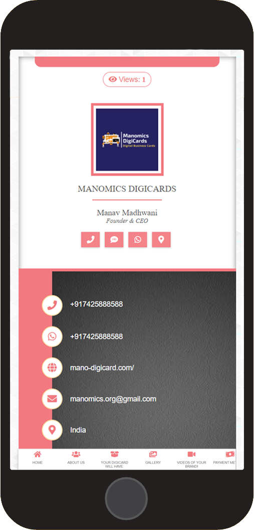 Manomics DigiCards